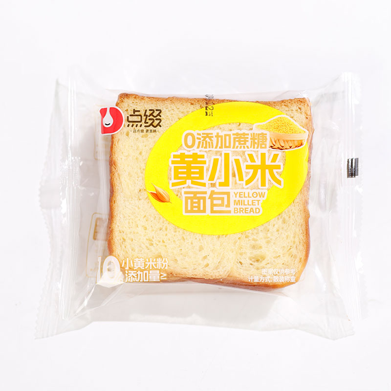 点缀2.5kg黄小米面包