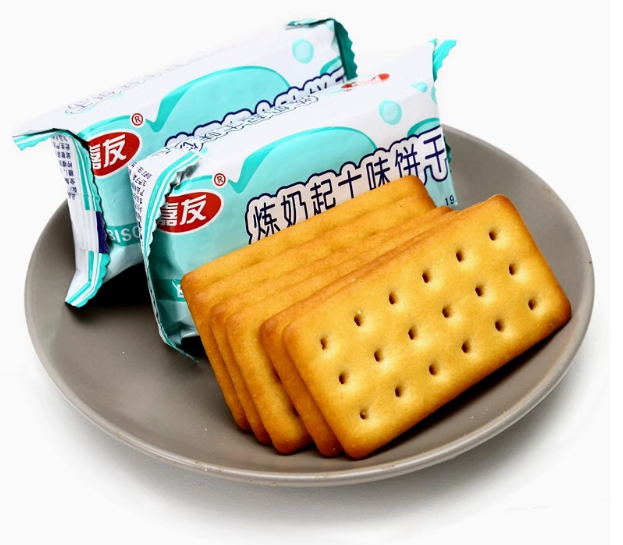 嘉友1kg炼奶味饼干