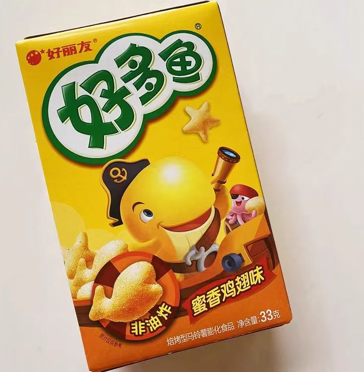 好丽友33g好多鱼鸡翅味(30入)