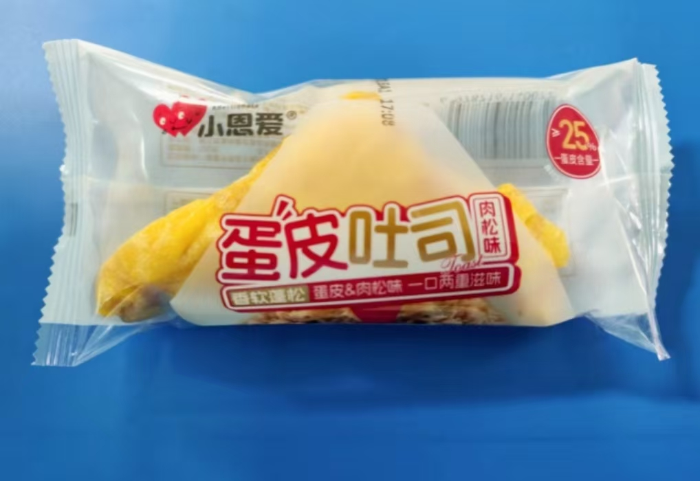 小恩爱2.5kg蛋皮三角吐司（肉松味）