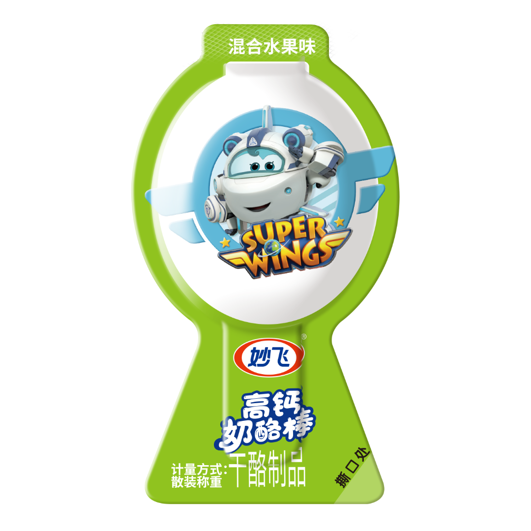 妙飞1kg高钙奶酪棒混合水果味（1kg*4）