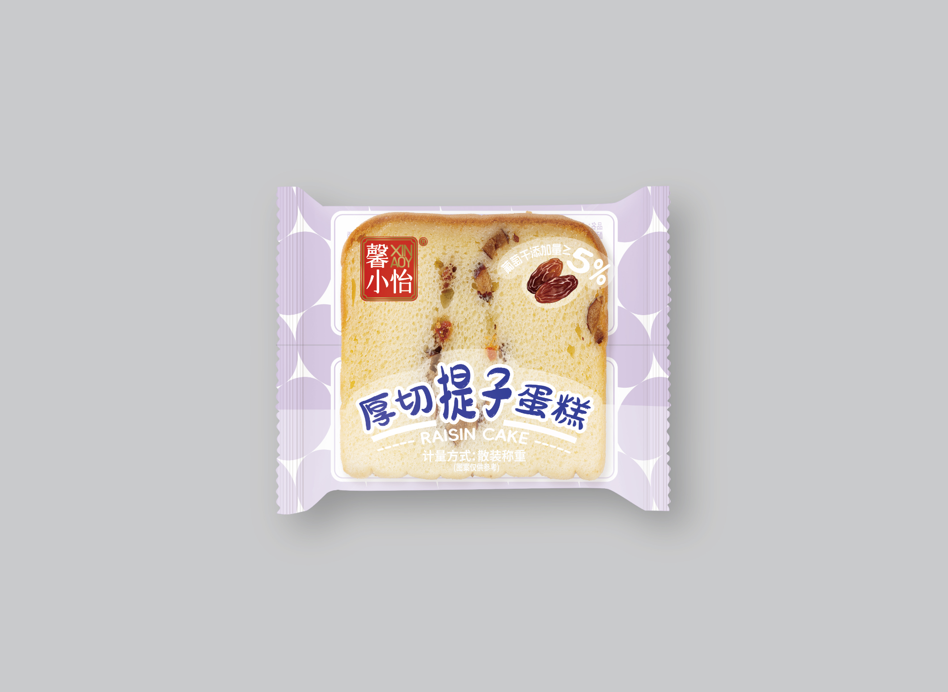 馨小怡2.5kg厚切提子蛋糕
